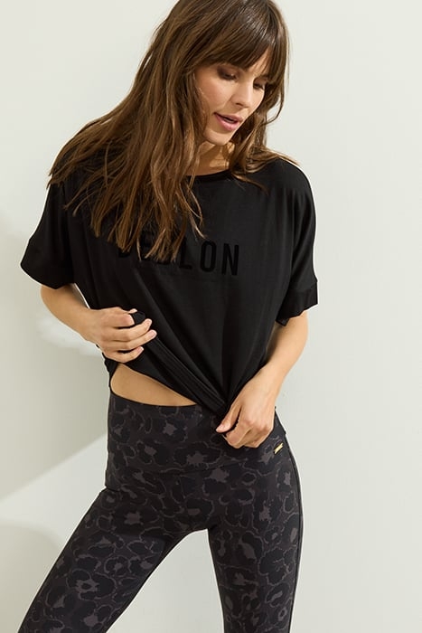 CELINE FLARED LEGGINGS LEOPARD STONE GREY 5