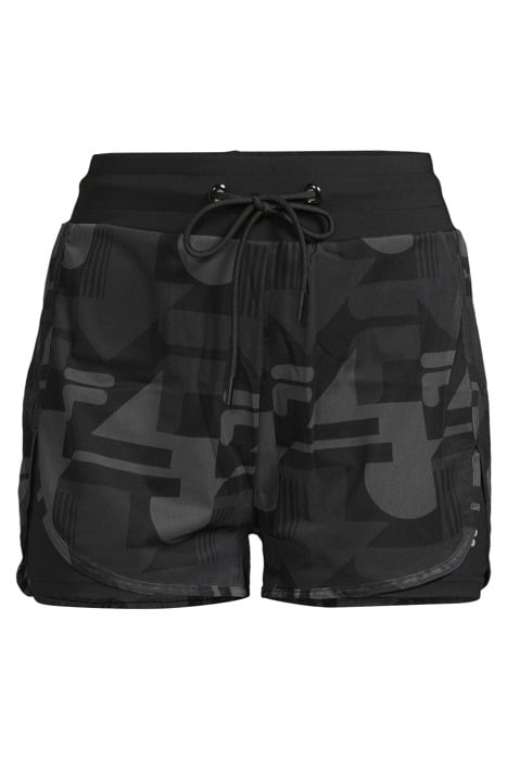 RAKOW AOP SHORTS BLACK BEAUTY REACT AOP 3