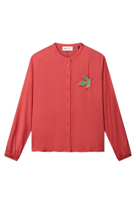 BLOUSE - BAKED RED ORANGE 3