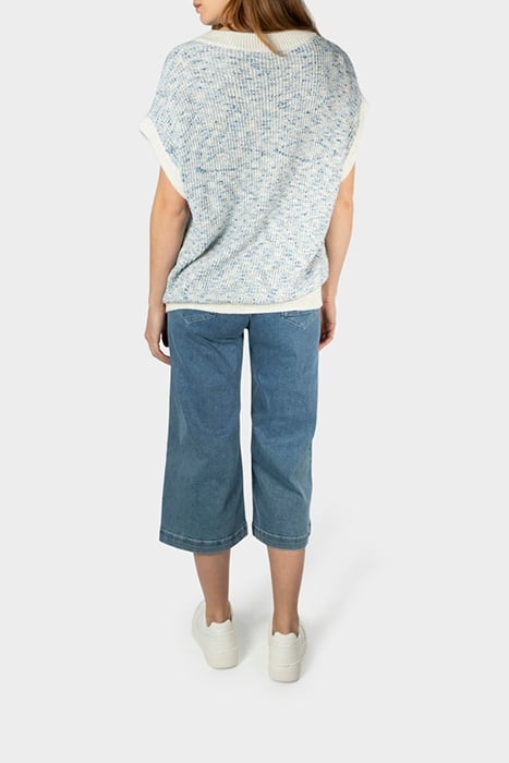 PULLOVER CAP SLEEVES BELLWETHER BLUE 4