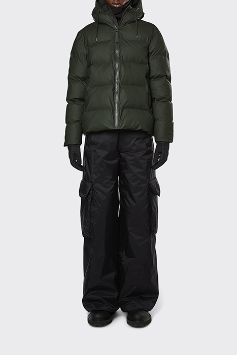 UNISEX PUFFER JACKET GREEN 3