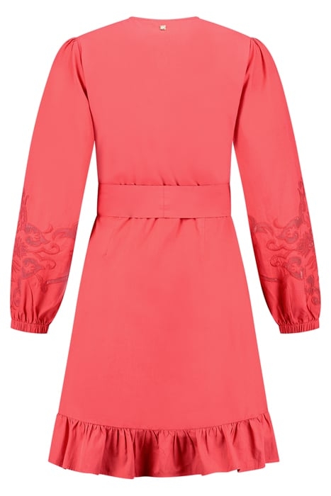 ANN SHORT DRESS HIBISCUS 2