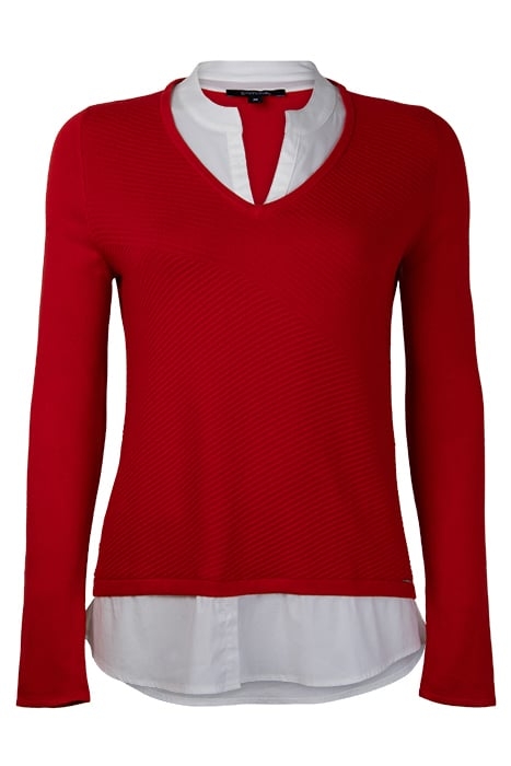 COMMA PULLOVER RED 1