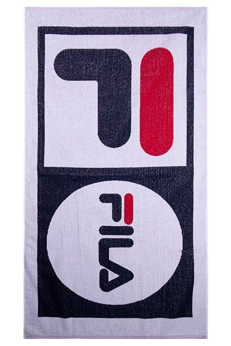 BELOVO F--COOL BEACH TOWEL MEDIEVAL BLUE-BRIGHT WHITE-TRUE R 1