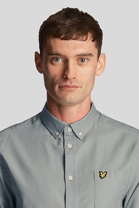 REGULAR FIT LIGHT WEIGHT OXFORD SHIRT SLATE BLUE 5