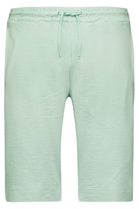 SHORT JERSEY SOLID JACQUARD SLUB MINT 4