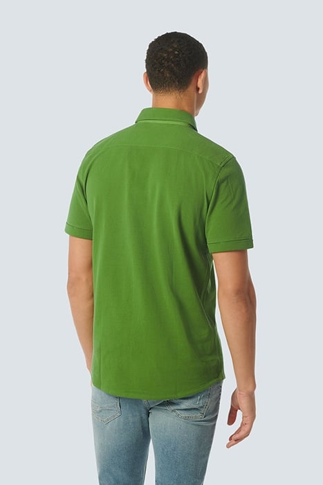 SHIRT SHORT SLEEVE JERSEY SOLID PIQUE GREEN 2