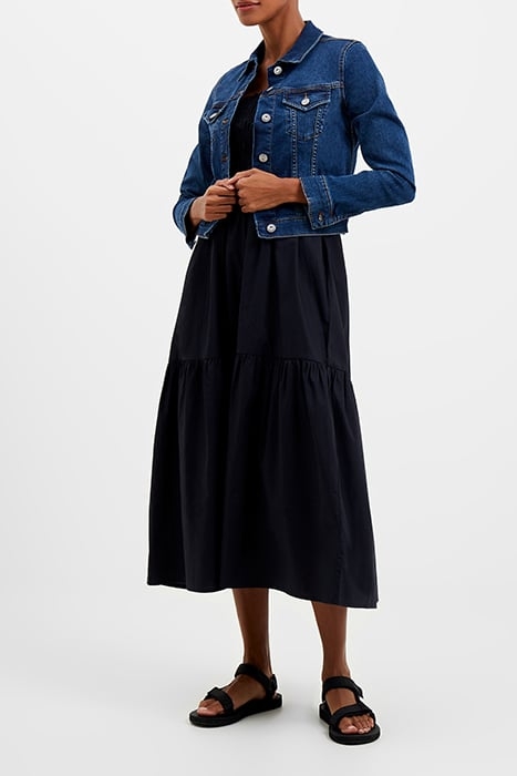 STRETCH TRUCKER JKT BLUE 1