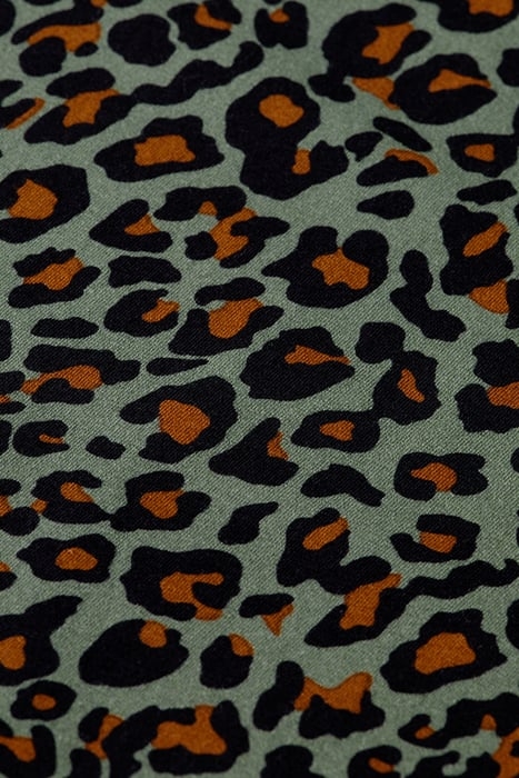 ALL OVER PRINTED MOCKNECK LONG SLEEVED SHIRT CREATURES OF TH 7