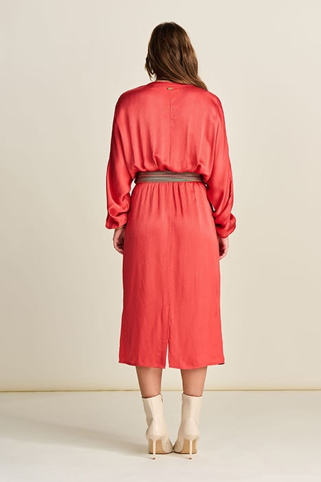 DRESS - BAKED RED ORANGE 2