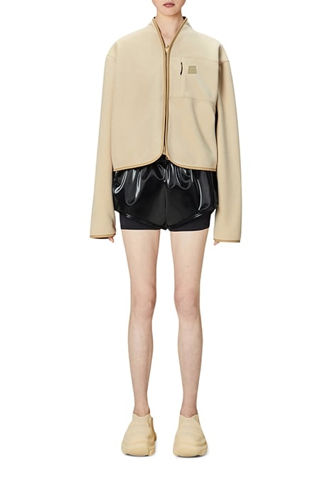 UNISEX DURBAN SHORT FLEECE JACKET T1 SAND 3