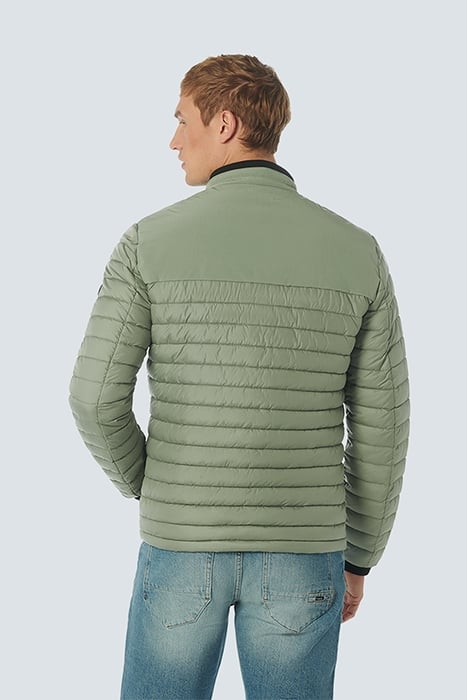 JACKET SHORT FIT PADDED LIGHT ARMY 2