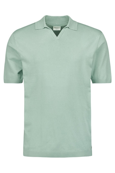 PULLOVER SHORT SLEEVE POLO SOLID MINT 4