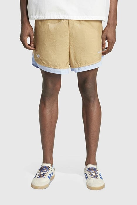 ADIDAS X WALES BONNER – NYLON SHORTS BEIGE 1