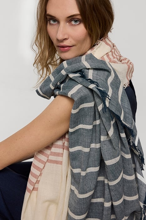 MULTI STRIPE SCARF NIGHT SKY 3