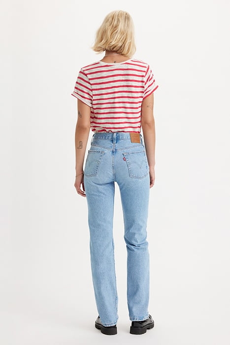 501 STRAIGHT JEANS BLUE 4