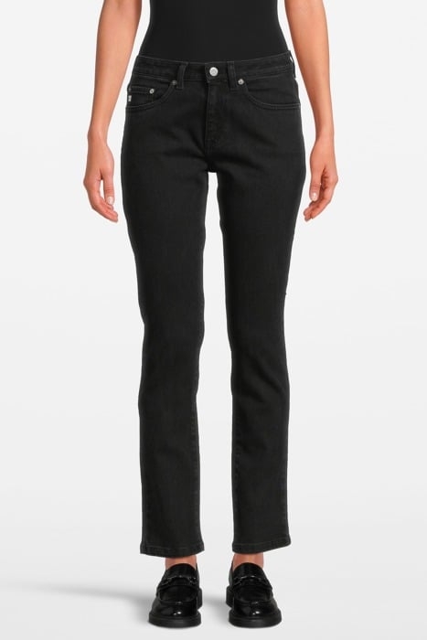 FAYE STRAIGHT - RINSE BLACK 1