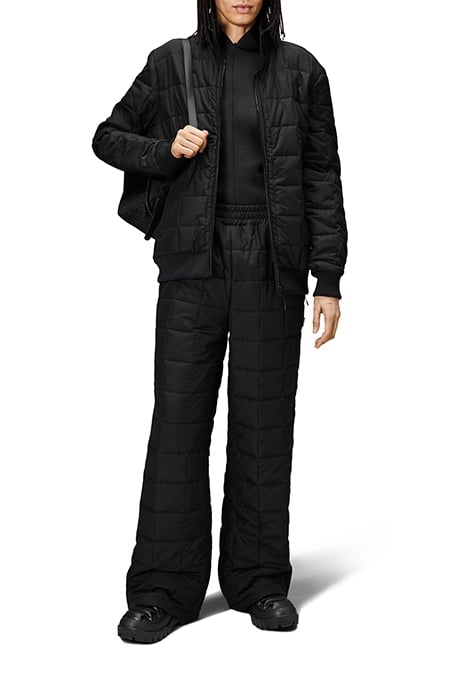 UNISEX LINER HIGH NECK JACKET W1T1 BLACK 7