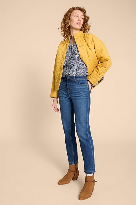 ANNIE JERSEY SHIRT BLUE PRINT 4