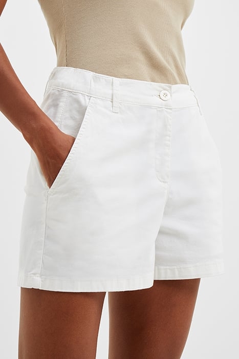 VAUGHN COTTON CITY SHORT WHITE 2