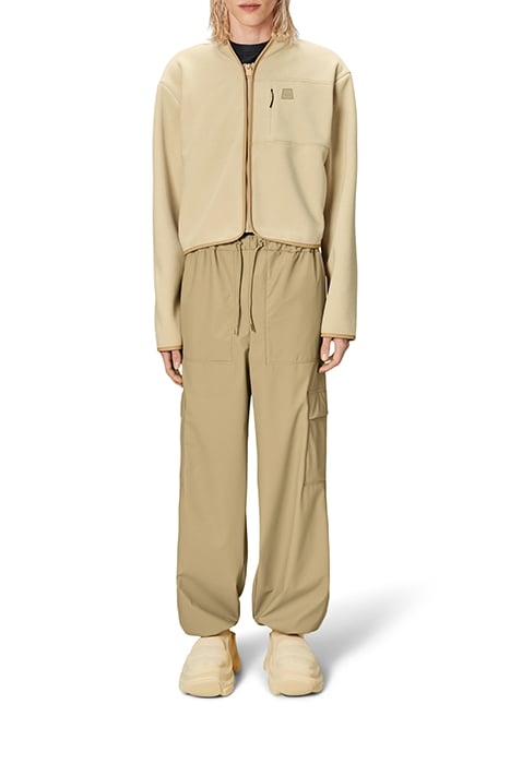 UNISEX DURBAN SHORT FLEECE JACKET T1 SAND 1