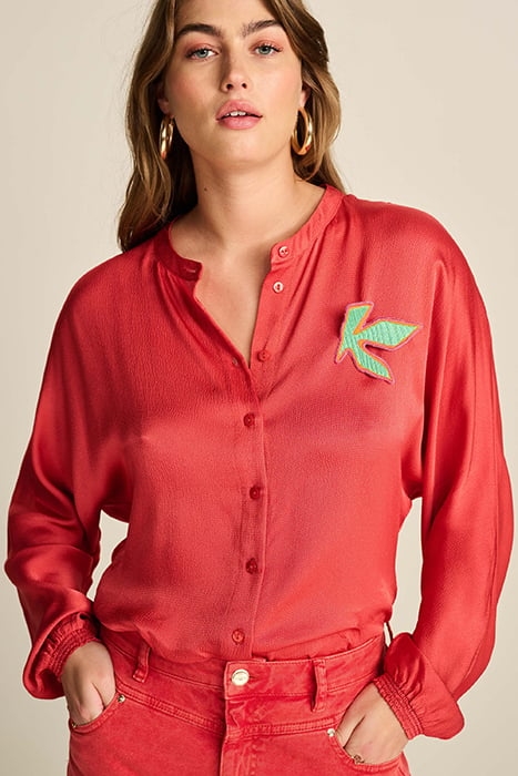 BLOUSE - BAKED RED ORANGE 5