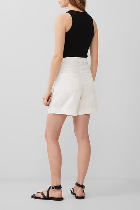 FINLEY DENIM SHORTS ECRU 3