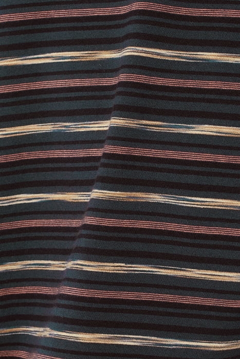 T-SHIRT CREWNECK MULTI COLOURED STRIPES NIGHT 7