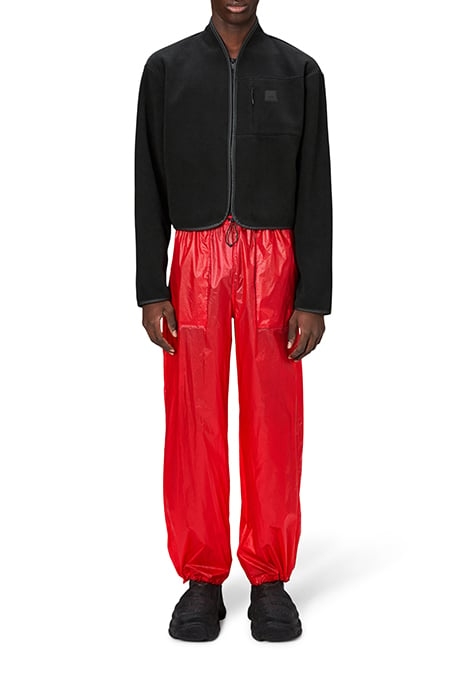 UNISEX DURBAN SHORT FLEECE JACKET T1 BLACK 1