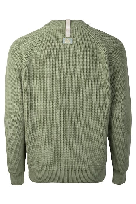 ABC. – RIBBED CREWNECK GREEN 2