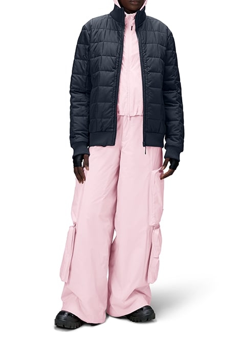 UNISEX LINER HIGH NECK JACKET W1T1 NAVY 7