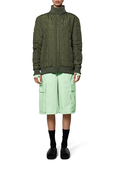 UNISEX LINER HIGH NECK JACKET W1T1 EVERGREEN 3