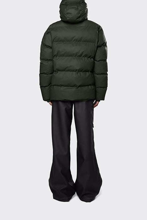 UNISEX PUFFER JACKET GREEN 2