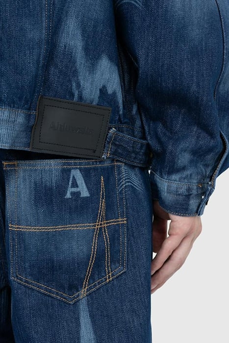 AHLUWALIA – SIGNATURE DENIM JACKET INDIGO 5