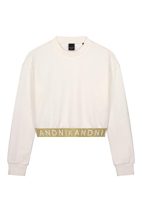 LUREX SWEATER OFF WHITE 1
