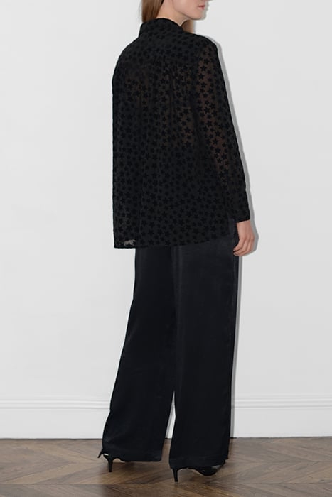 NOVELTY STAR LS SHIRT BLACK 2