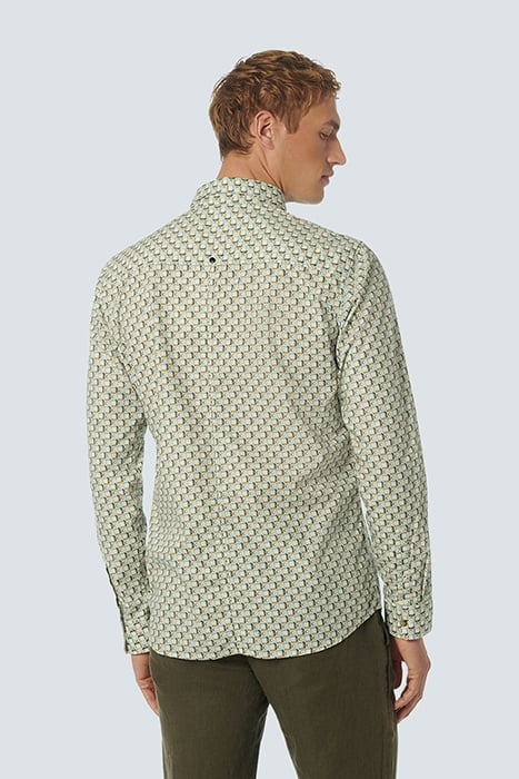 SHIRT STRETCH ALLOVER PRINTED MINT 2