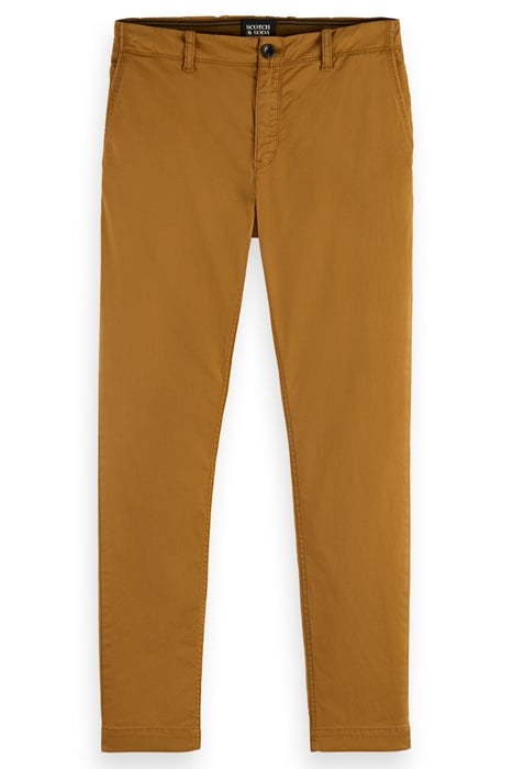 MOTT - GARMENT DYE SUPER SLIM-FIT TABACCO 1