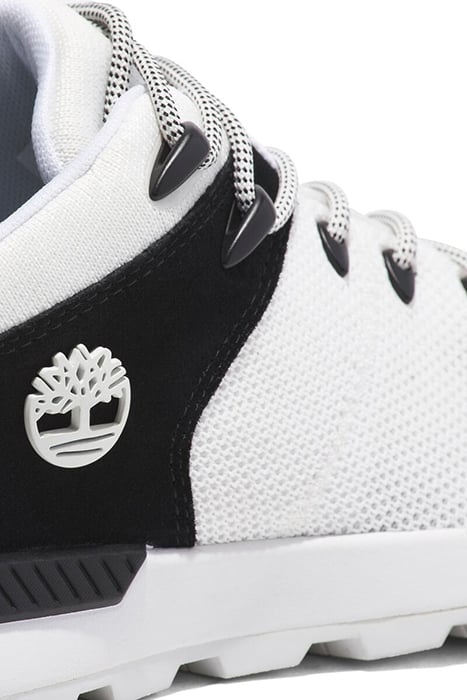 SPRINT TREKKER LOW LACE UP SNEAKER WHITE KNIT 8