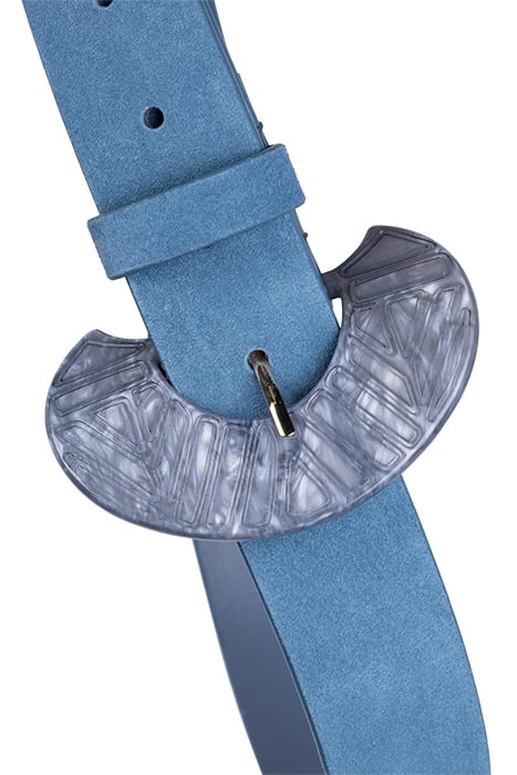 APIS - LAPIZ BLUE BELT IN CERTIFIED SUEDE LEATHER 3