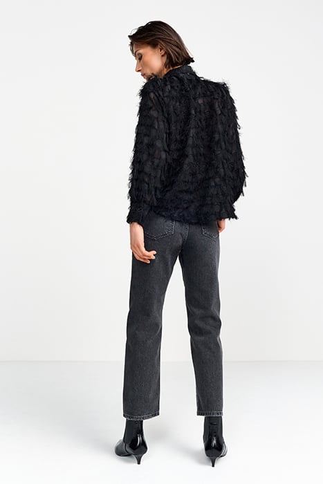 BLOUSE WITH STRUCTURE BLACK 3