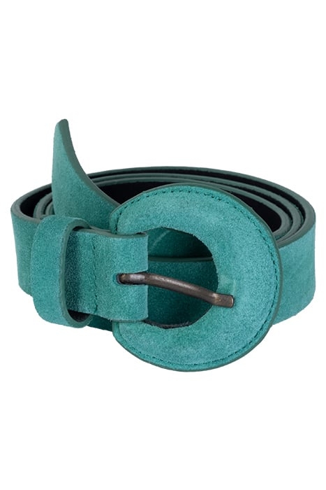 ANDREW - GREEN GRASS BELT IN CERTIFIED SUEDE LEATHER 1
