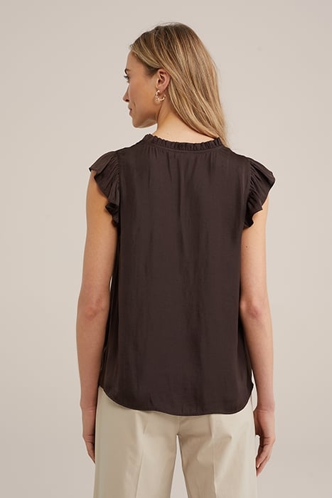 BLOUSE DARK BROWN 2