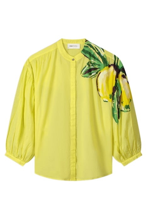 BLOUSE - LEMON YELLOW 3