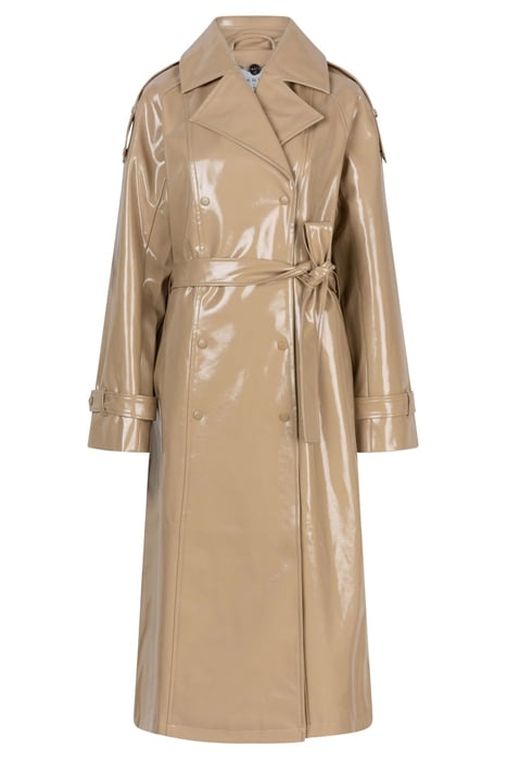 MARCEAU FAUX TRENCHCOAT AMBER WAVE 3