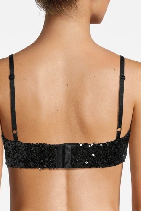 BRA WITH SEQUINS BLACK 4