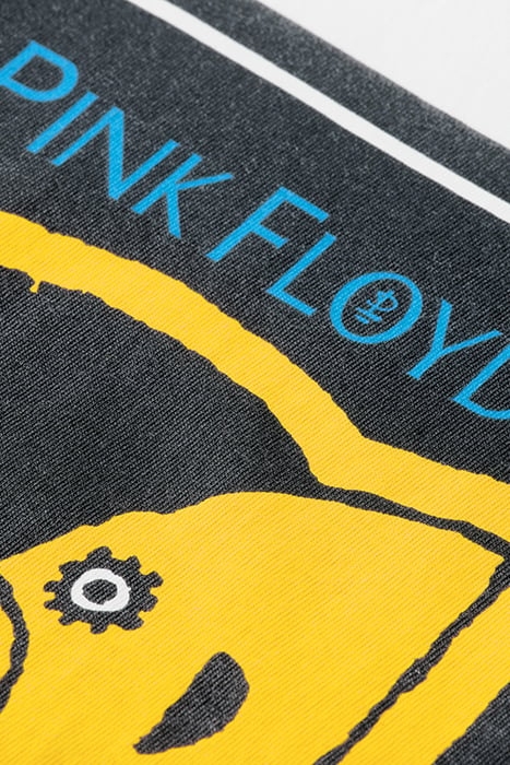 BOYS COTTON IN CONVERSION PINK FLOYD ARTWORK T-SHIRT OFF WHI 7