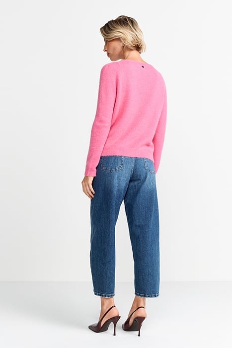 COZY CREW NECK RECYCLED FRENCH PINK 3