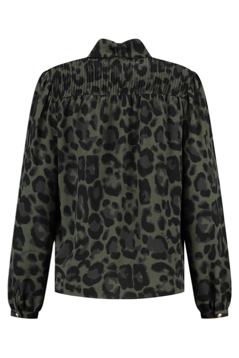 ANSELL PRINT BLOUSE FORGED IRON 2