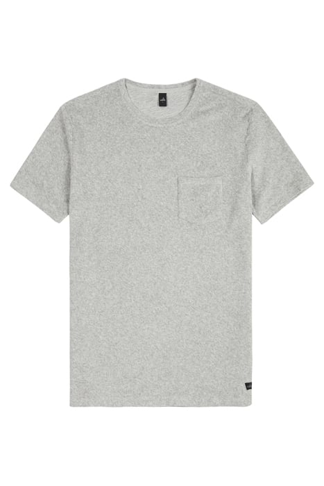 TODD | TOWELLING T-SHIRT LIGHT GREY MELANGE 1